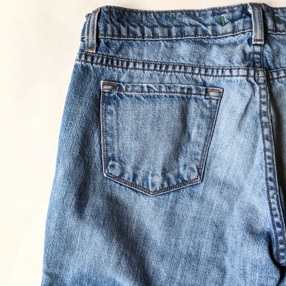 J BRAND Medium Wash Distressed Straight Leg Jeans - Picture 5 of 8